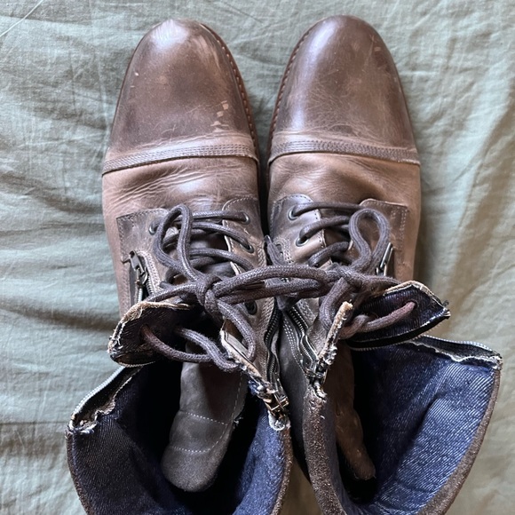 ALDO Mens zipper boots - size 12 - Picture 3 of 6